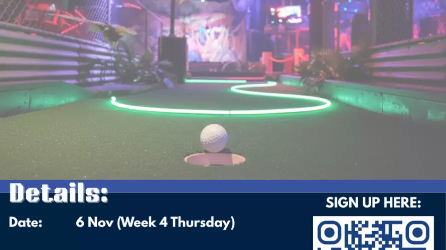 sports social minigolf